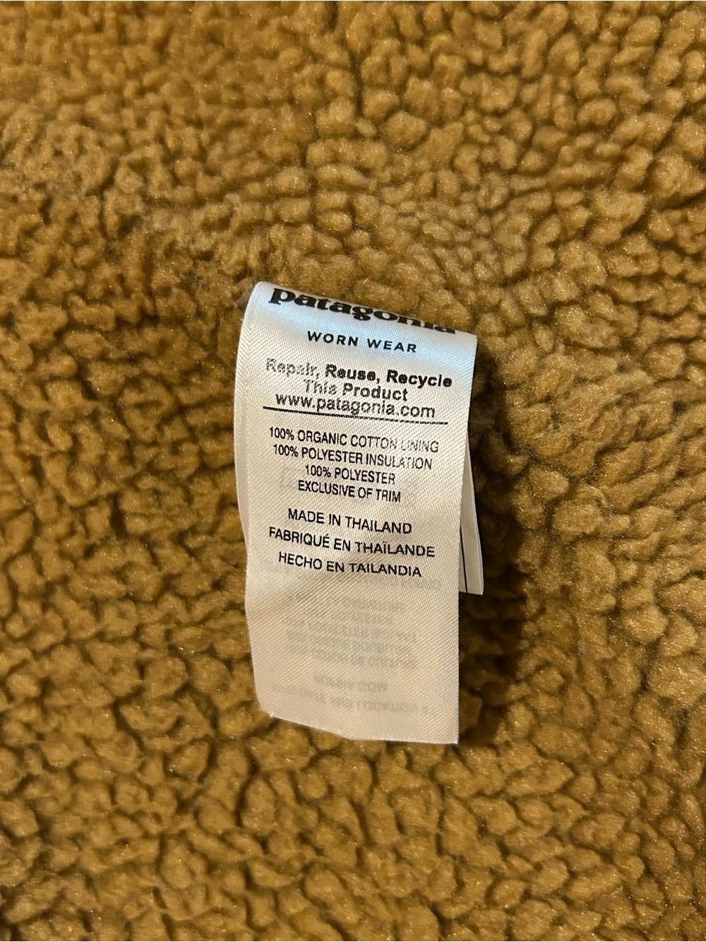Patagonia Worn Wear Insulated Prairie Dawn Parka Jacket Coat Women's M #28291 - Picture 10 of 12